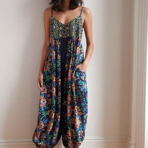 Anthropologie harem jumpsuit